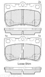DISC BRAKE PADS 