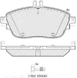 DISC BRAKE PADS 