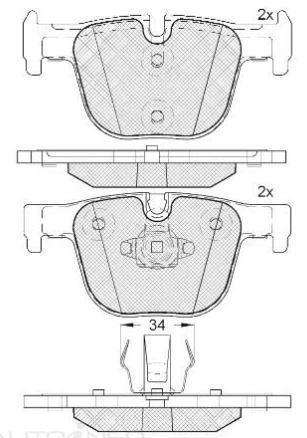 DISC BRAKE PADS 