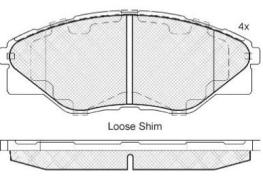 DISC BRAKE PADS 