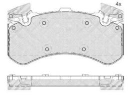 DISC BRAKE PADS 