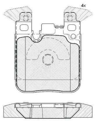 DISC BRAKE PADS 