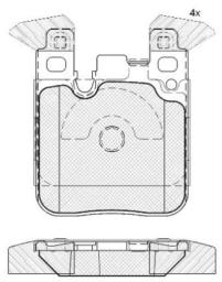 DISC BRAKE PADS 