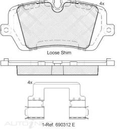 DISC BRAKE PADS 