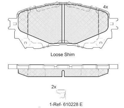 DISC BRAKE PADS 