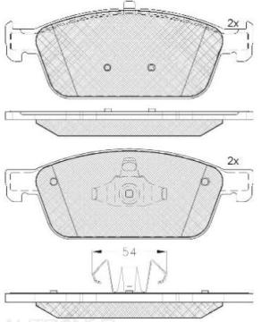 DISC BRAKE PADS 