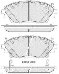 DISC BRAKE PADS 