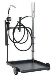 EL SERIES MOBILE 205L OIL TRANSFER KIT WITH METER AND TROLLEY