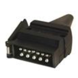 12 PIN FLAT PLASTIC