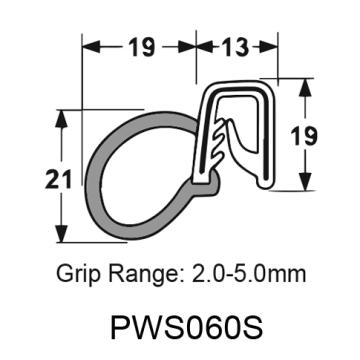 PINCHWELD – EPDM SIDE BULB/FLAP SPONGE SEAL