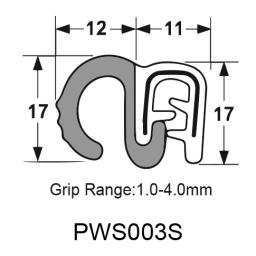 PINCHWELD – EPDM SIDE BULB/FLAP SPONGE SEAL
