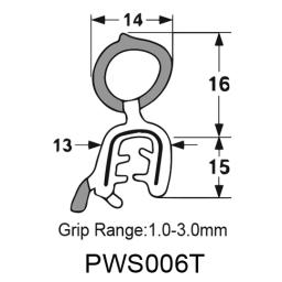 PINCHWELD – EPDM TOP BULB SPONGE SEAL