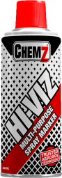 CHEMZ HI-VIZ RED MARKER SPRAY