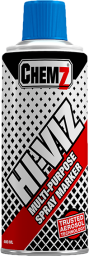 CHEMZ HI-VIZ BLUE MARKER SPRAY