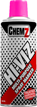 CHEMZ HI-VIZ PINK MARKER SPRAY
