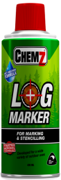CHEMZ RED LOG SPRAY MARKER 