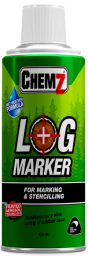 CHEMZ WHITE LOG SPRAY MARKER