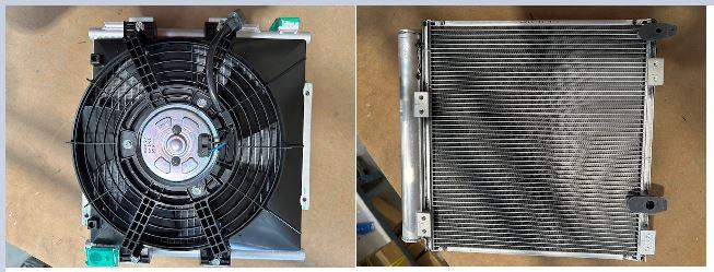 CONDENSER, AIR CONDITIONER CORE